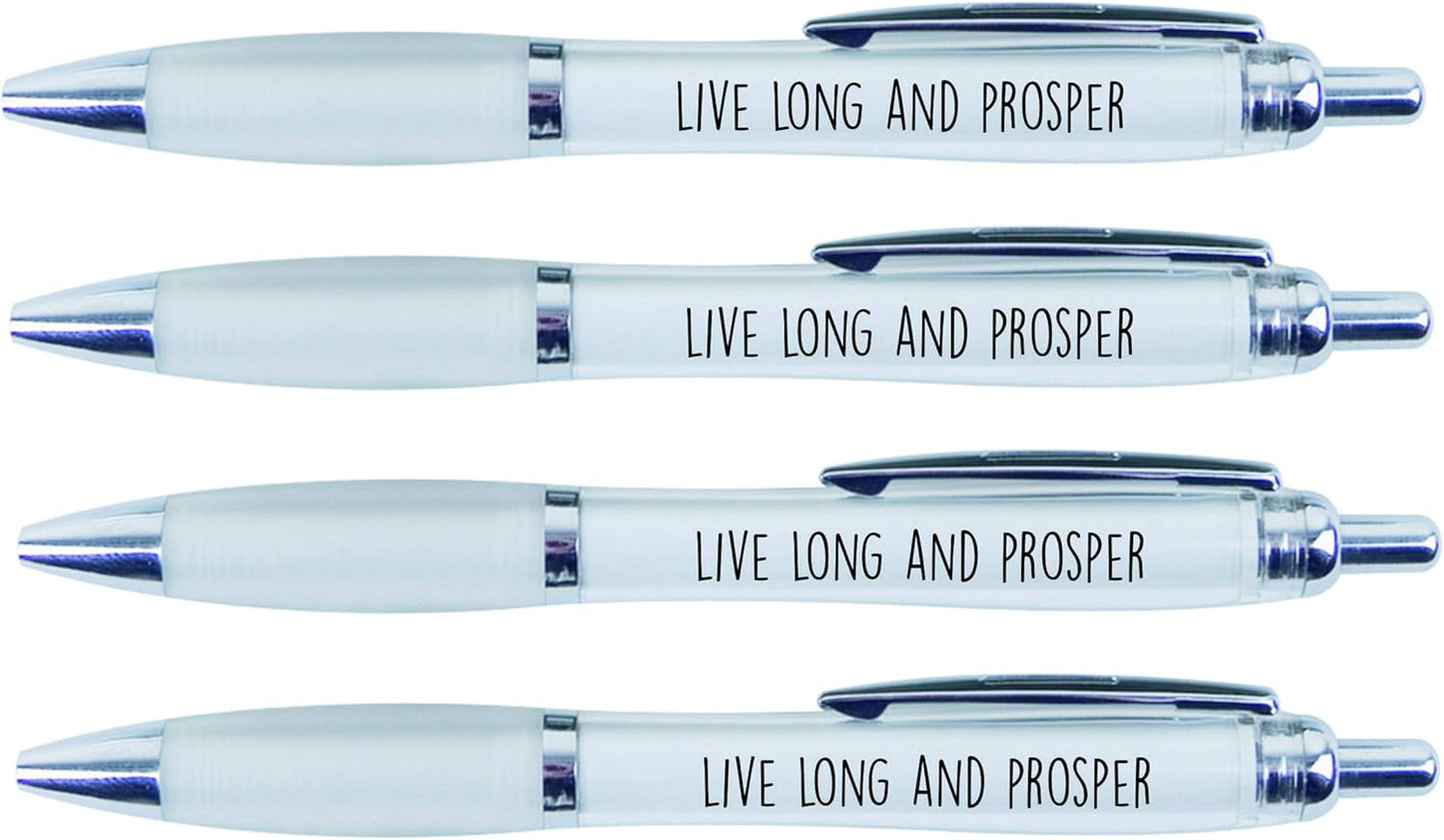 4x Live Long and Prosper pens