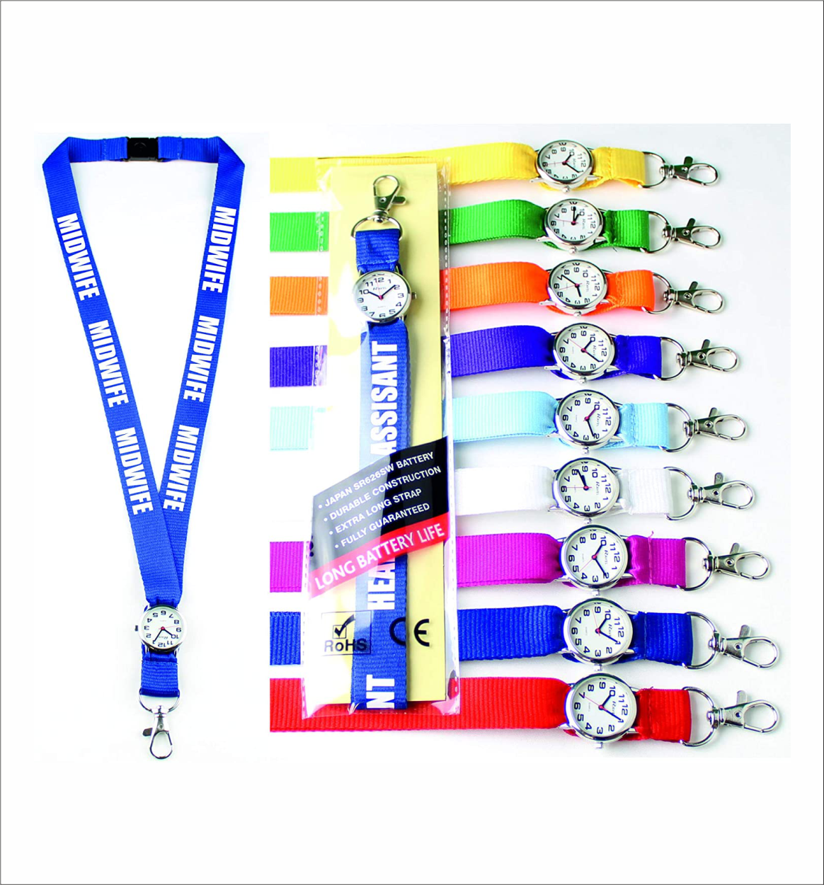 Personalised watch lanyard 