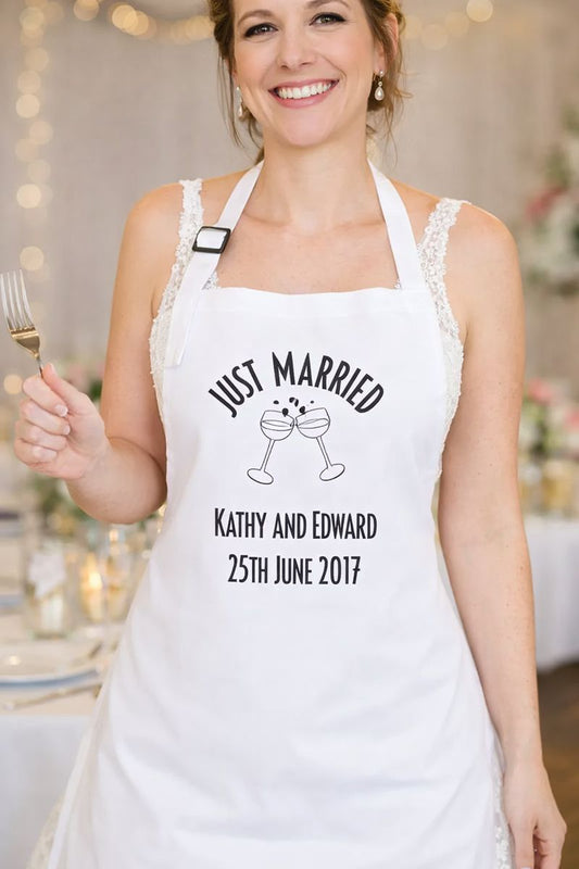 1 x Personalised Wedding Apron