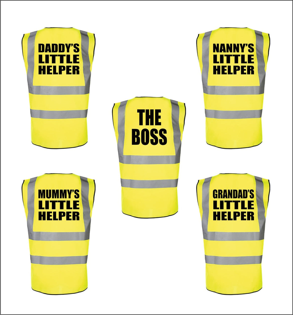 Kids Novelty High Visibility Vests