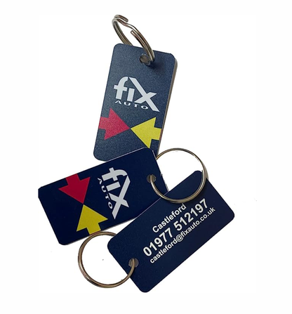 Personalised promotional key tags