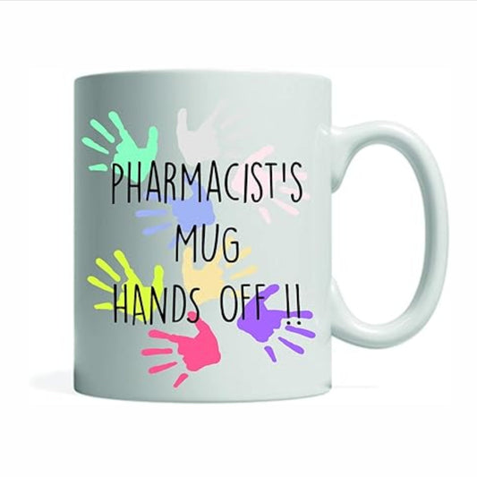 Pharmacist's Mug Hands Off