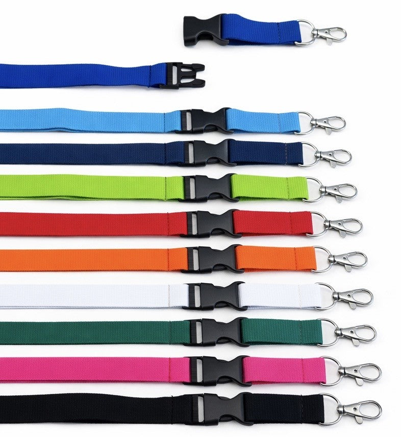 Personalised Lanyard with Detachable Clip
