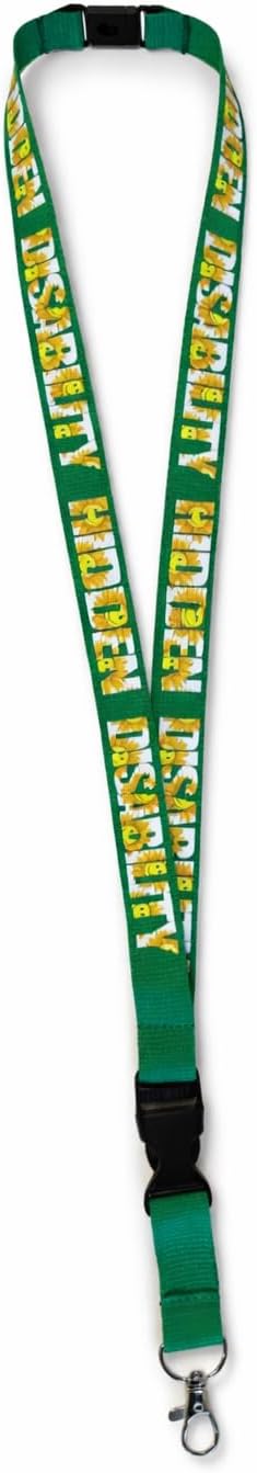 Hidden Disability Lanyard with Card and Keyring, Awareness Identification Set