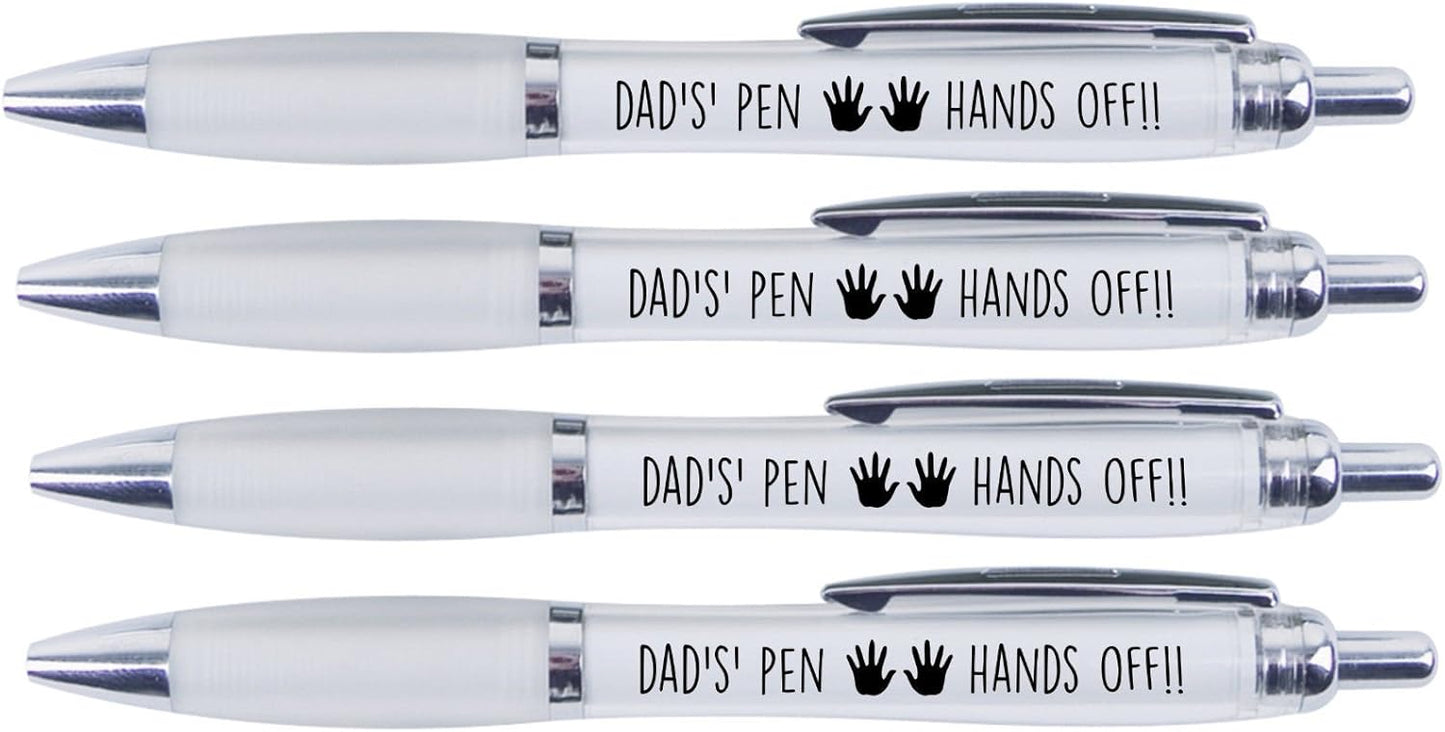 4x Dads pen hands off