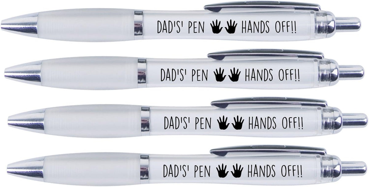 4x Dads pen hands off