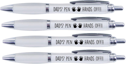 4x Dads pen hands off