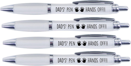 4x Dads pen hands off