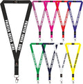Anti choke Personalised Printed Lanyard