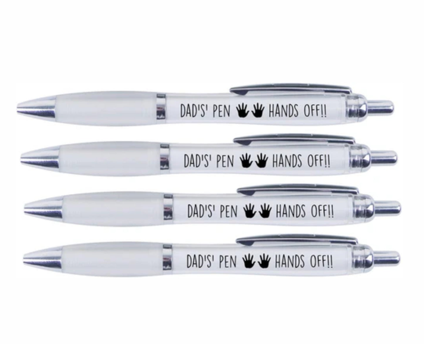 4x Dads pen hands off