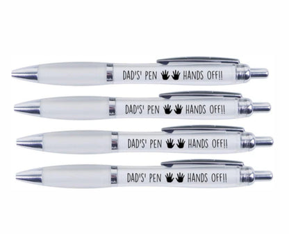 4x Dads pen hands off