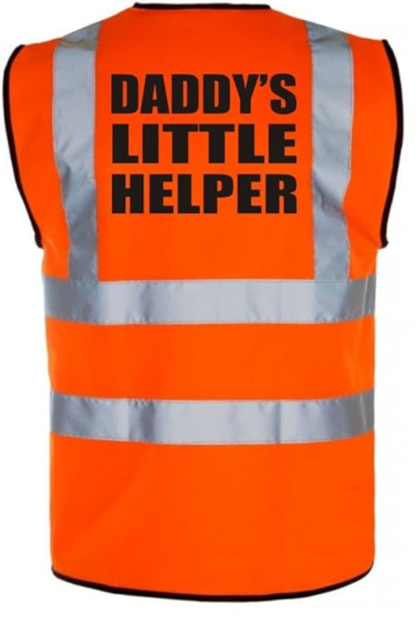 Kids Novelty High Visibility Vests Orange