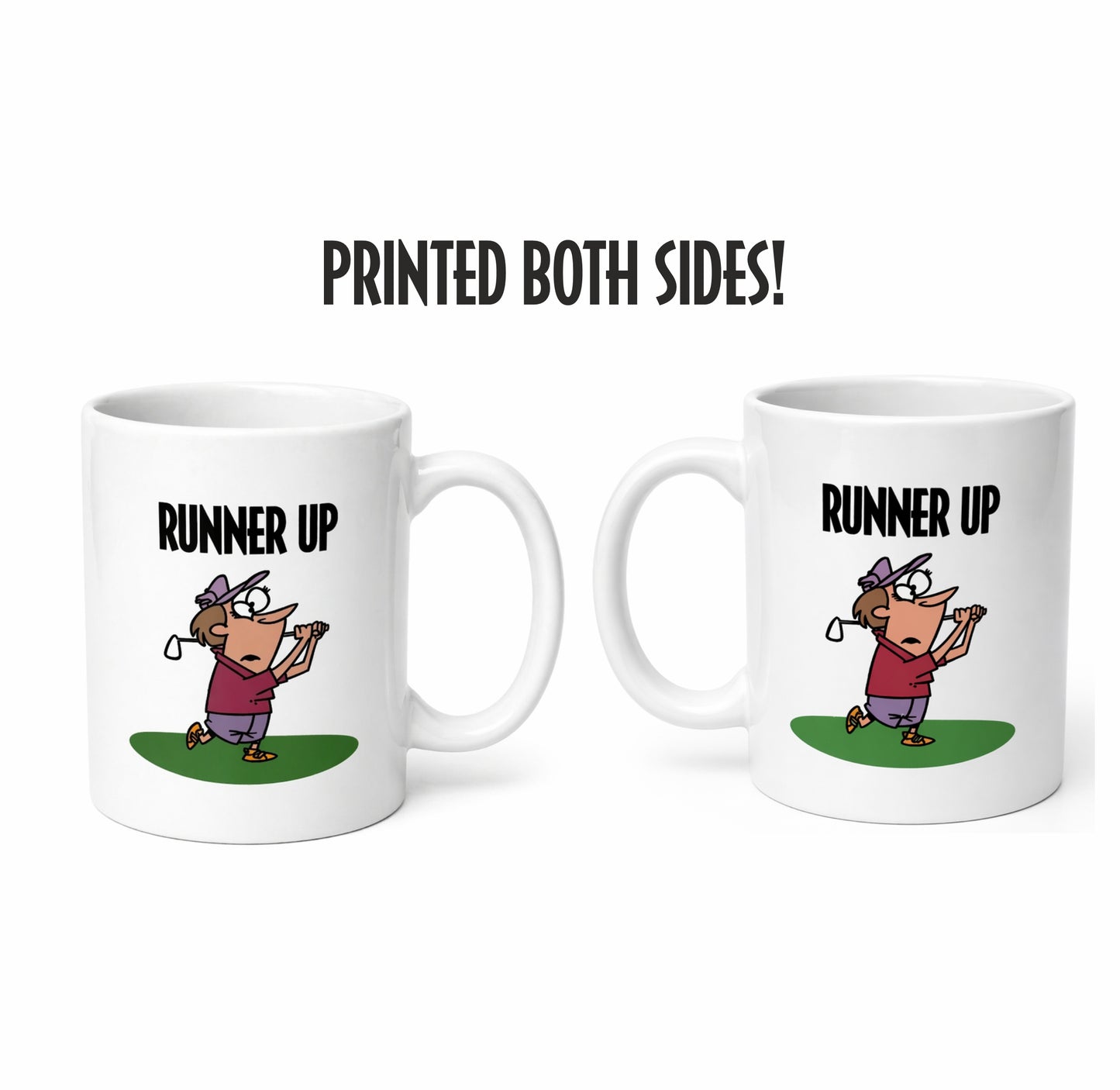 Golf Tournament Award Mug Set (3pcs)