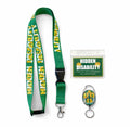 Hidden Disability Lanyard with Card and Keyring, Awareness Identification Set