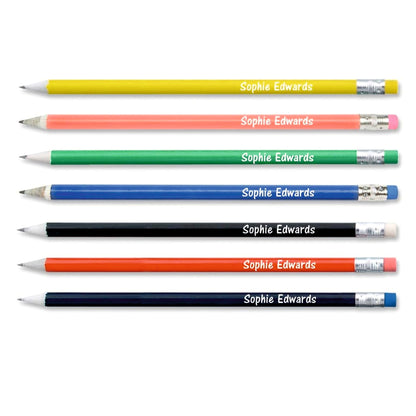 8x Personalised Recycled Pencils