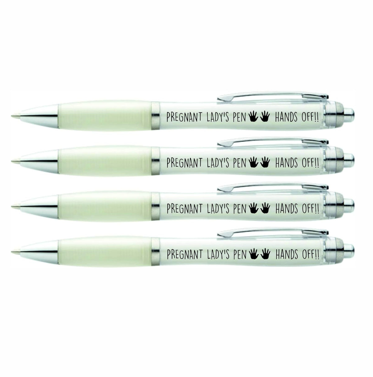 4x Pregnant Lady's Pen Hands Off