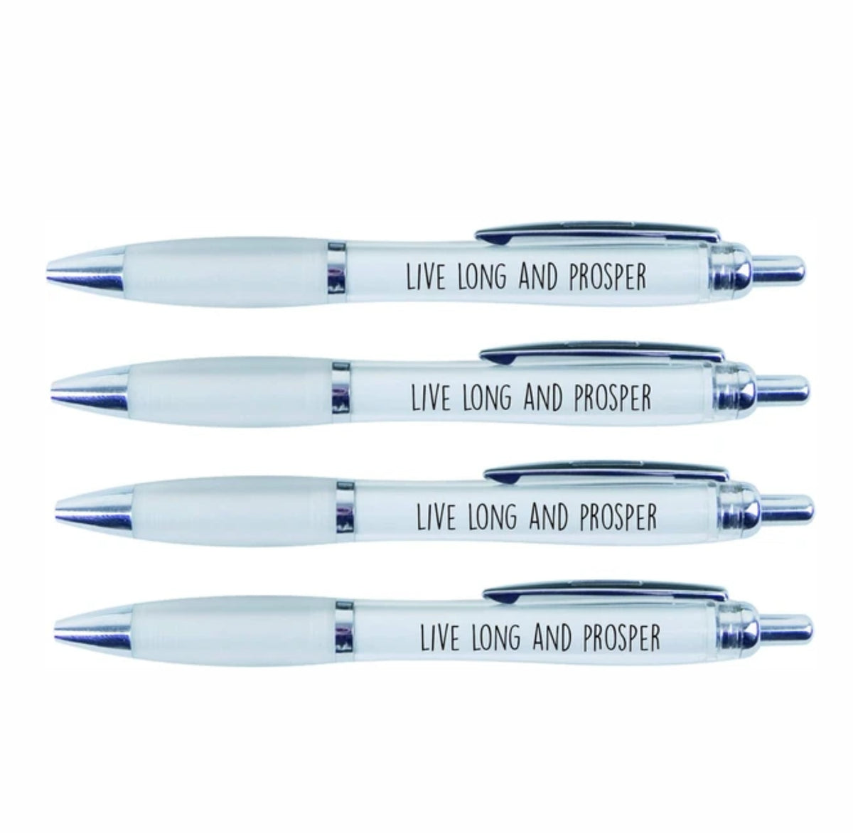 4x Live Long and Prosper pens
