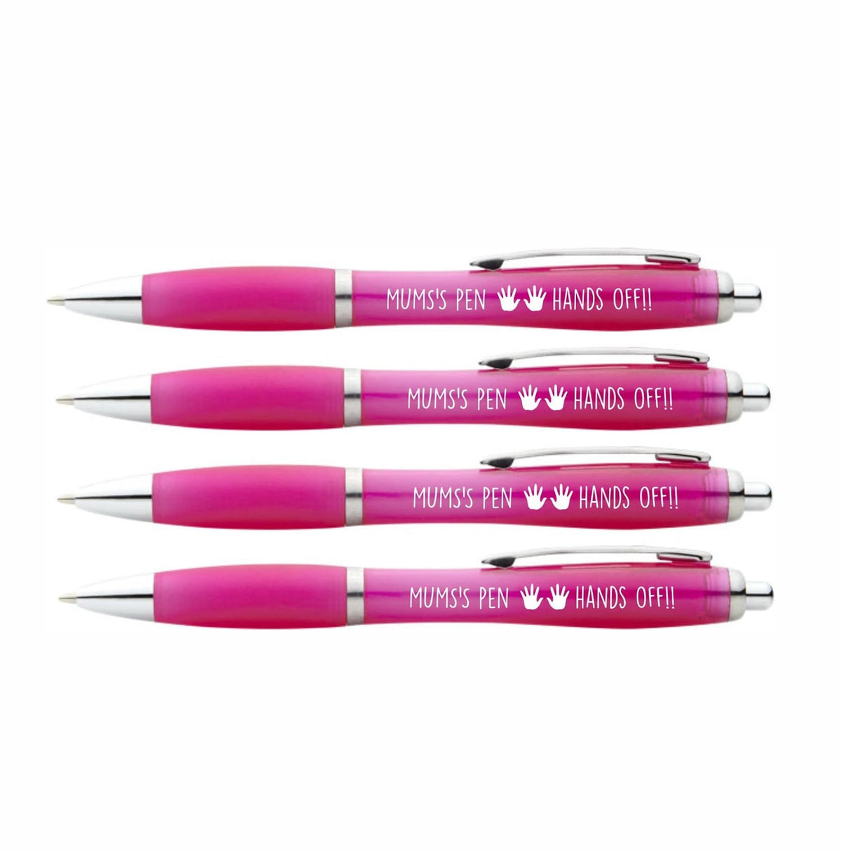 Hands Off Mum's Pen Hands Off  X 4