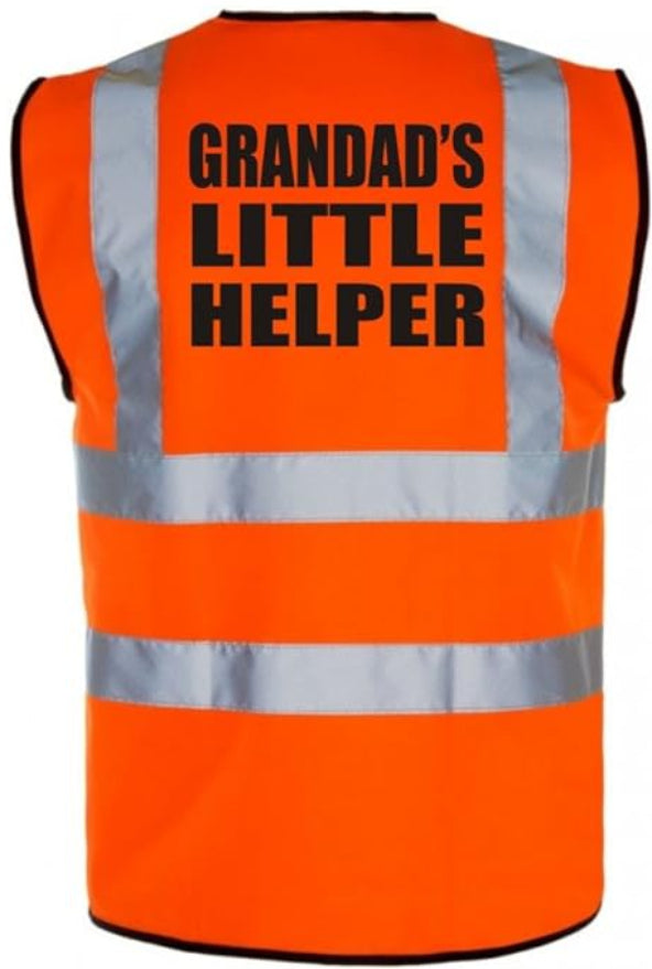 Kids Novelty High Visibility Vests Orange