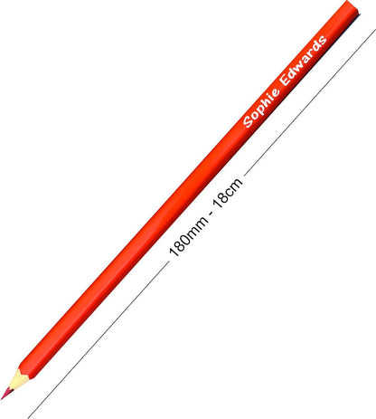 Personalised Colouring Pencils x 12