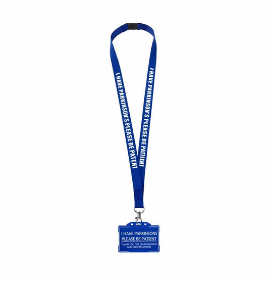 Parkinson's Awareness Lanyard with ID Card | Invisible Disability